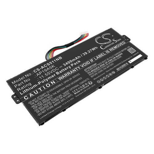 Replacement Battery for Acer AP19A5K Chromebook Spin 511 R752T-C3M5 Chromebook Spin 511 R752T-C6LD