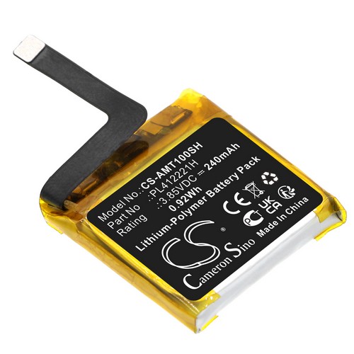 Replacement Battery for Amazfit PL412221H GTS C17 GTS 1S A1913 A1914 A2021