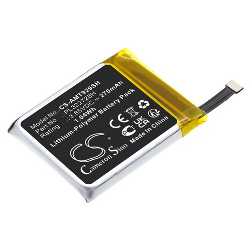 Replacement Battery for Amazfit PL322728H A1929 Stratos 3