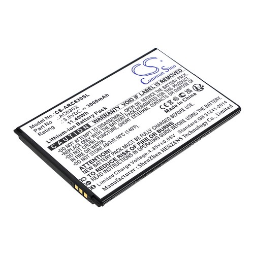 Replacement Battery for Archos AC630X Oxygen 63