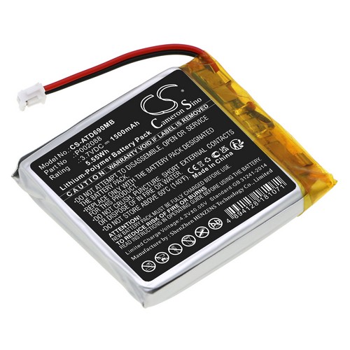 Replacement Battery for Alecto P002088 DVM-69