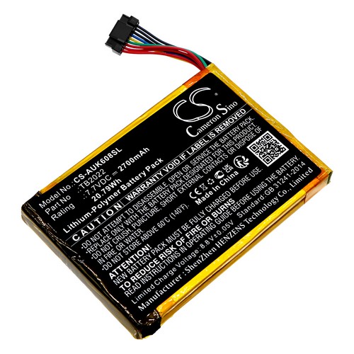 Replacement Battery for Autel TB2022 MaxiBAS BT608