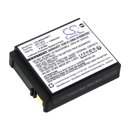 Replacement Battery for Black Diamond 620655B BD1800 ReVolt 350 Sprinter 275