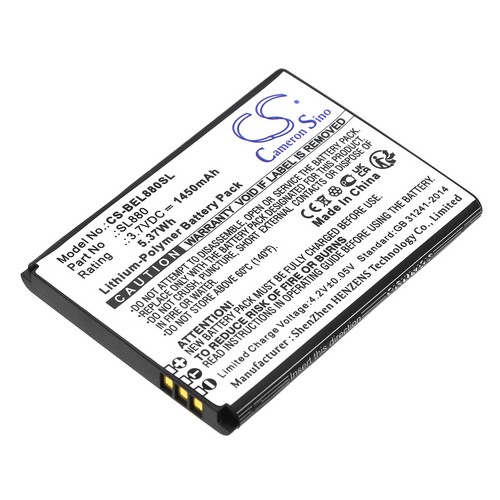 Replacement Battery for Bea-fon SL880 SL880 Touch SL800 4G
