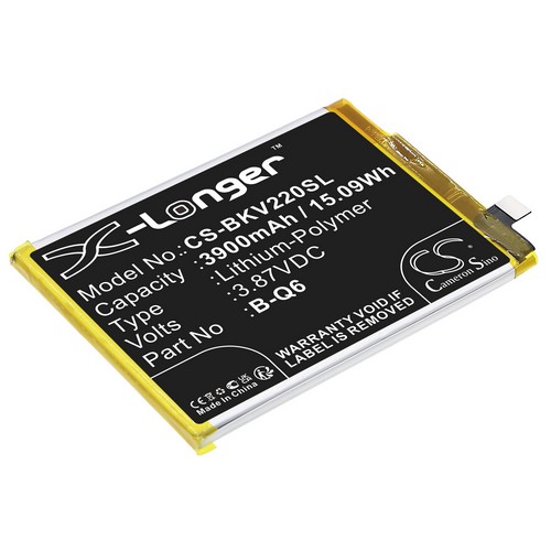 Replacement Battery for VIVO B-Q6 V21e V21e 5G V2055