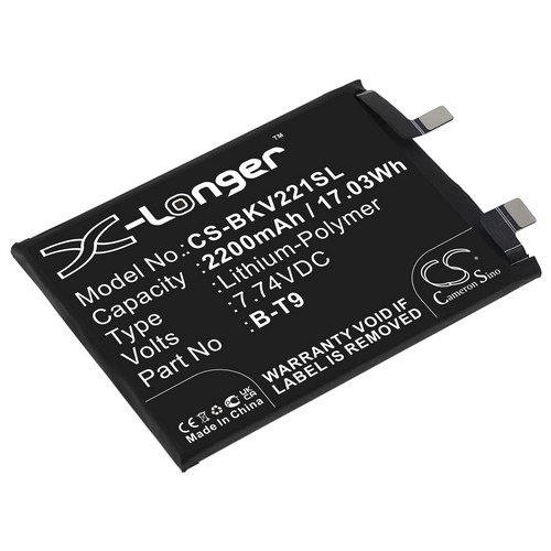 Replacement Battery for VIVO B-T9 iQOO 10 5G V2217A iQOO 9T iQOO 9T 5G I2201