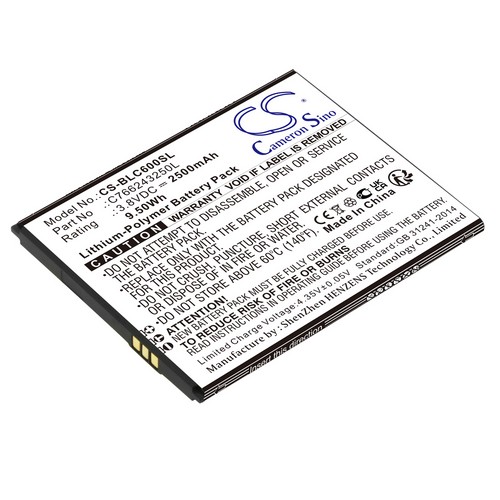 Replacement Battery for BLU C766243250L C6 C0090P