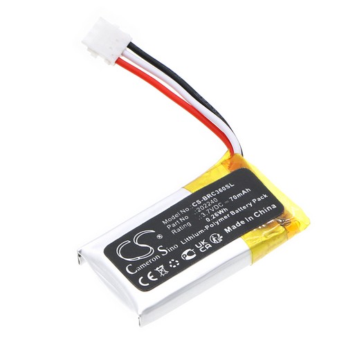 Replacement Battery for Bosch 202240 EB1310000E LED Remote BRC3600 BRC3100
