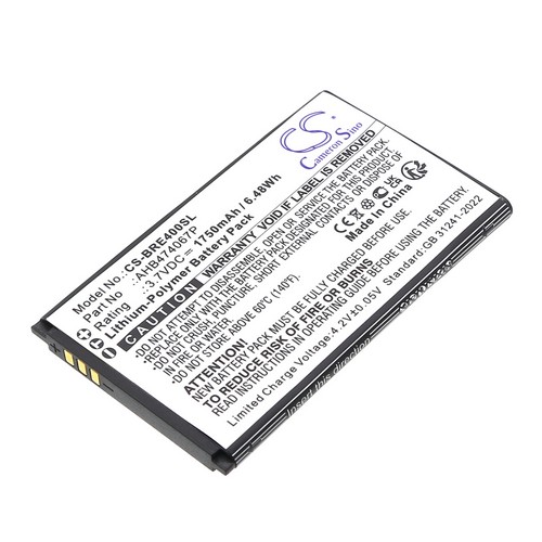 Replacement Battery for BRONDI AHB474067P ENERGY 4G
