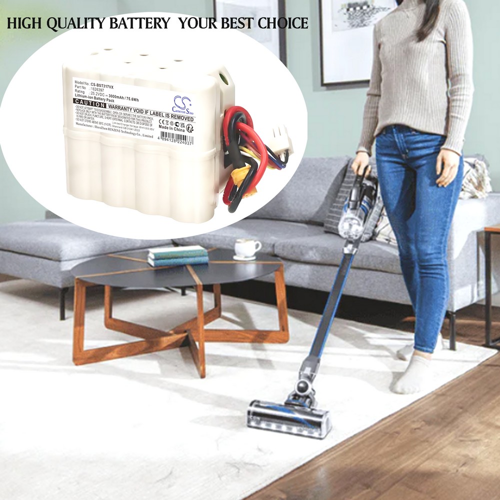 Replacement Battery for Bissell 1626397 1626397 530Q 1626397 S30Q 3175+ 3177+ 3177A 3178+ 3281+