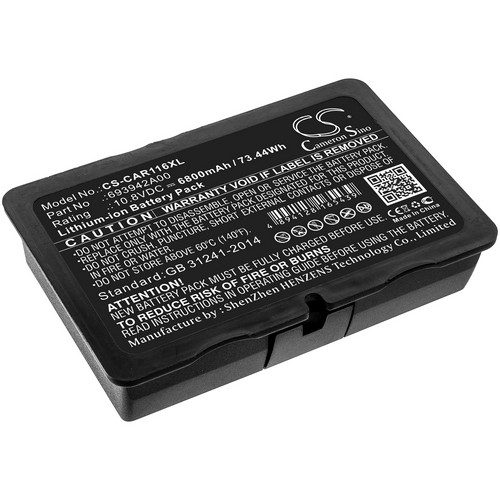 Replacement Battery for Chauvin Arnoux 693942A00 C.A 6116N C.A 6117