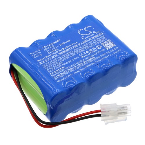 Replacement Battery for Cardioline 17001237 GPRHC222N056 80608069 GO220AAH10WMXZ GP220AAH10WMX2