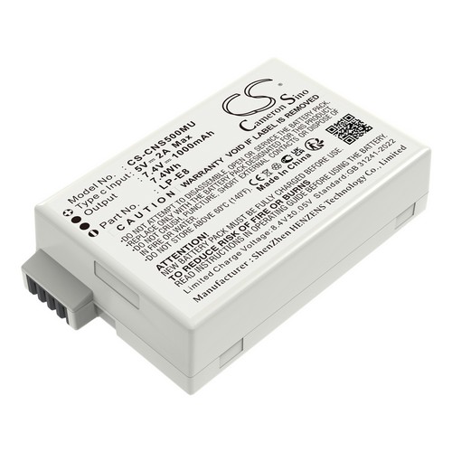 Replacement Battery for Canon LP-E8 EF-S EOS 550D EOS 600D EOS 650D EOS 700D EOS Kiss X4 EOS Kiss