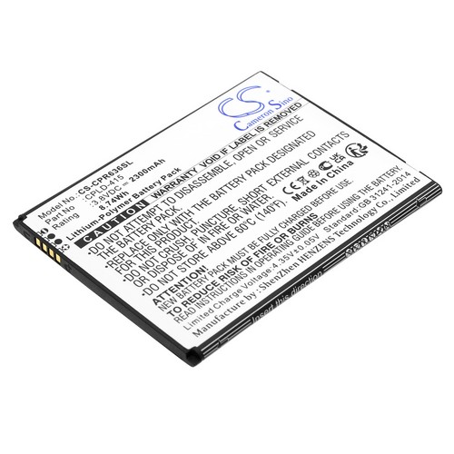 Replacement Battery for Coolpad CPLD-415 BTR3636AB Canvas Splatter