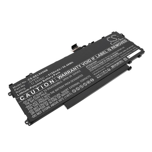 Replacement Battery for DELL GT6TK K2CPY Latitude 9440 2-in-1 Latitude 9450 2-in-1