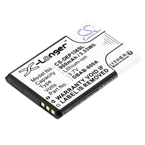 Replacement Battery for Doro DBAB-800A 1378 1380 1382 1385 DFB-0350