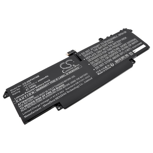 Replacement Battery for DELL CDTT2 P83V9 Precision 14 5470 Precision 5470
