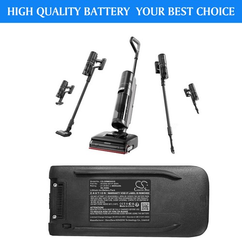 Replacement Battery for Dreame W2506-6S1P-BWA T50 Mix