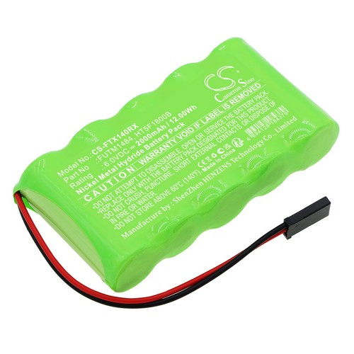 Replacement Battery for FUTABA FUTM1484 HT5F1800B Transmitter 14SG Transmitter 4PKS Transmitter 4PL