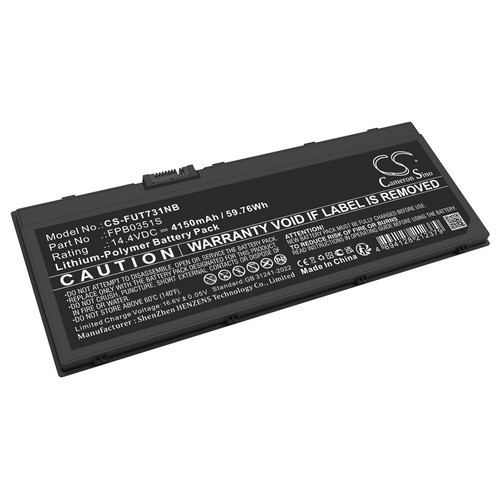 Replacement Battery for Fujitsu CP784743-03 FMVNBP251 FPB0351S FPCBP577 LIFEBOOK U7311 LifeBook