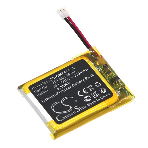 Replacement Battery for Garmin 361-00146-00 Forerunner 955 Solar