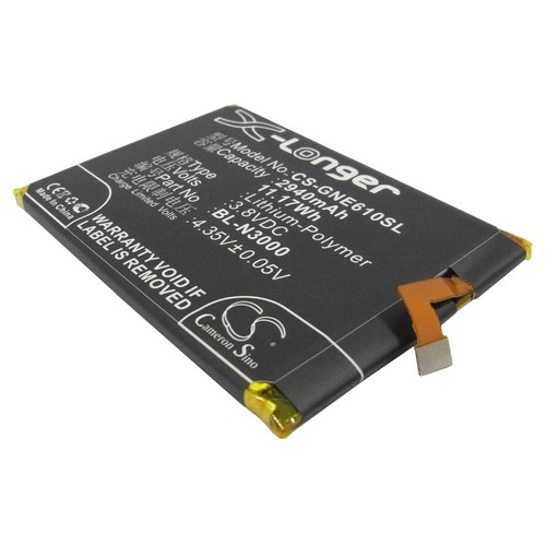 Replacement Battery for GIONEE BL-N3000 E6 Mini