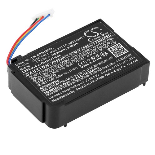 Replacement Battery for GasClip MGCBAT1 MGCBAT1C MGC-P-PUMP MGC-IR-PUMP MGC-BAT1 MGC-PUMPBAT MGC