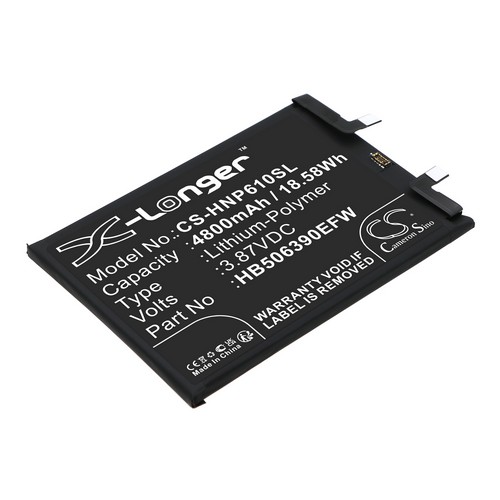 Replacement Battery for Honor HB506390EFW 60 Pro 5G TNA-AN00