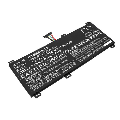Replacement Battery for Honor HB6081V1ECW-22A MagicBook Pro 4600H HLYL-WFQ9 MagicBook Pro i