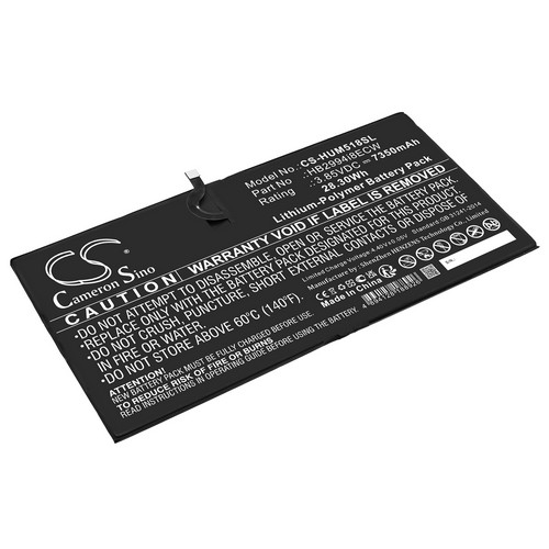 Replacement Battery for Huawei HB2994i8ECW MediaPad M5 10.8 CMR-AL09 MediaPad M5 Pro 10.8 CMR-AL19