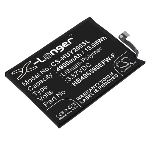 Replacement Battery for Honor HB496590EFW-F Play 20 KOZ-AL00