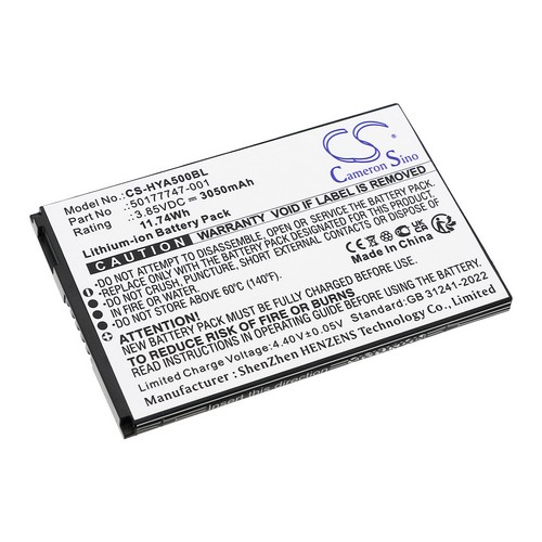 Replacement Battery for Honeywell 50177747-001 BAT-EDA5S ScanPal EDA5S