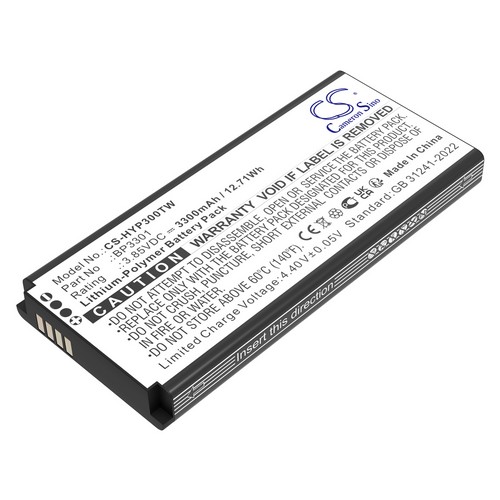 Replacement Battery for Hytera BP3301 P30 P30 PoC Rado