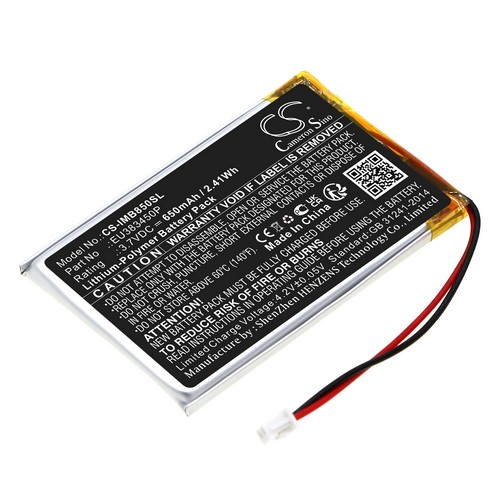 Replacement Battery for Ingenico EU383450P MOBY8500 MOBY 8500
