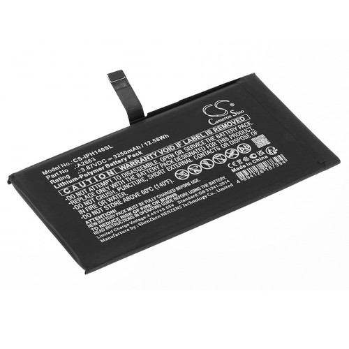 Replacement Battery for Apple A2863 iPhone 14