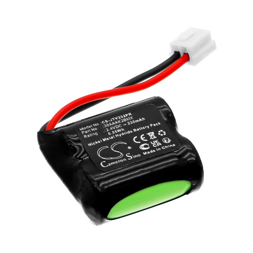 Replacement Battery for JTECH 30AAAK2BMX 232020 243BH-UU2P OSA352 Commpass VOICE PAGER Commpass VTF