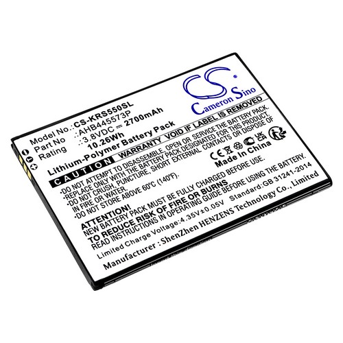 Replacement Battery for Konrow AHB445573P EASY K55 Sweet 55
