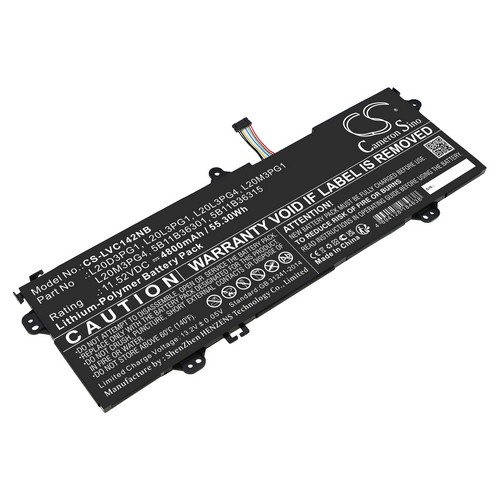 Replacement Battery for Lenovo 5B11B36301 5B11B36315 5B11C87805 5B11C87807 5B11C87808 L20D3PG1