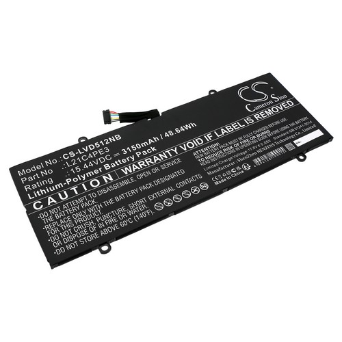 Replacement Battery for Lenovo L21C4PE3 L21D4PE3 L21L4PE3 IdeaPad Duet 5 12IRU8 83B3001HPH IdeaPad