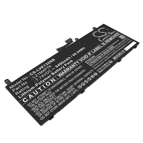 Replacement Battery for Lenovo 5B10W51878 5B11M90079 L21C4P76 L21L4P76 L21M4P76 SB10W51979