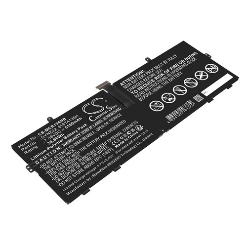 Replacement Battery for Microsoft DYNZ02 916TA135H Surface Go 1943