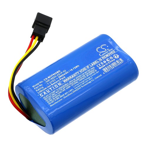 Replacement Battery for Medcaptain INR18650-2S1P-02 SYS-6010A MP-60A