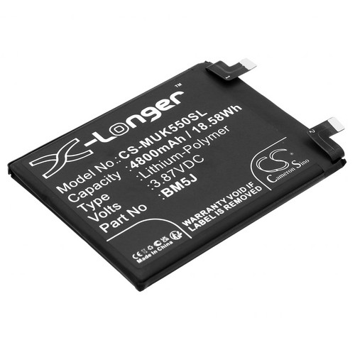Replacement Battery for Redmi BM5J K50 Ultra 12T 12T Pro