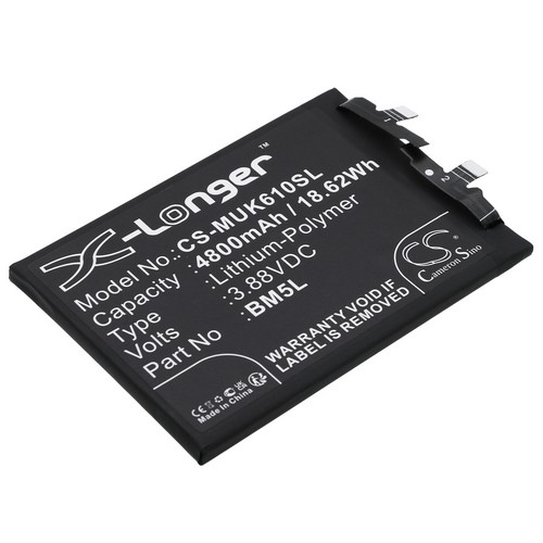 Replacement Battery for Redmi BM5L K60 Pro 22127RK46C