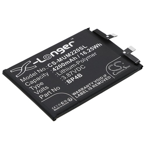 Replacement Battery for Xiaomi BP4B Mi 12 Lite 5G 2203129I 2203129G