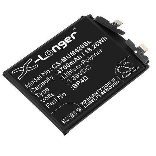 Replacement Battery for Xiaomi BP4D 13 Pro Mi 13 Pro 5G 2210132C 2210132G
