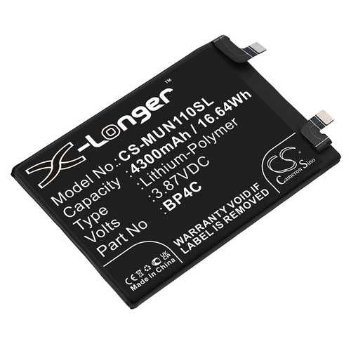 Replacement Battery for Redmi BP4C Note 11T Pro+