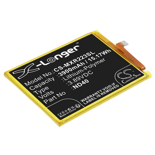 Replacement Battery for Motorola ND40 SB18D34507 Moto Edge 30 Moto Edge 30 5G Moto Edge 30 5G 2022
