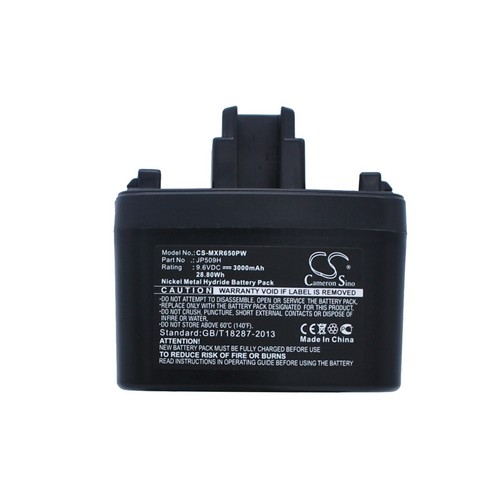 Replacement Battery for Max Rebar JP509H RB650 RB650A RB655