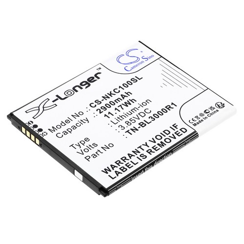 Replacement Battery for Nokia TN-BL3000R1 N152DL TA-1520 C100 C100 2022